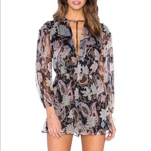 ZIMMERMANN HENNA T-BAR PLAYSUIT